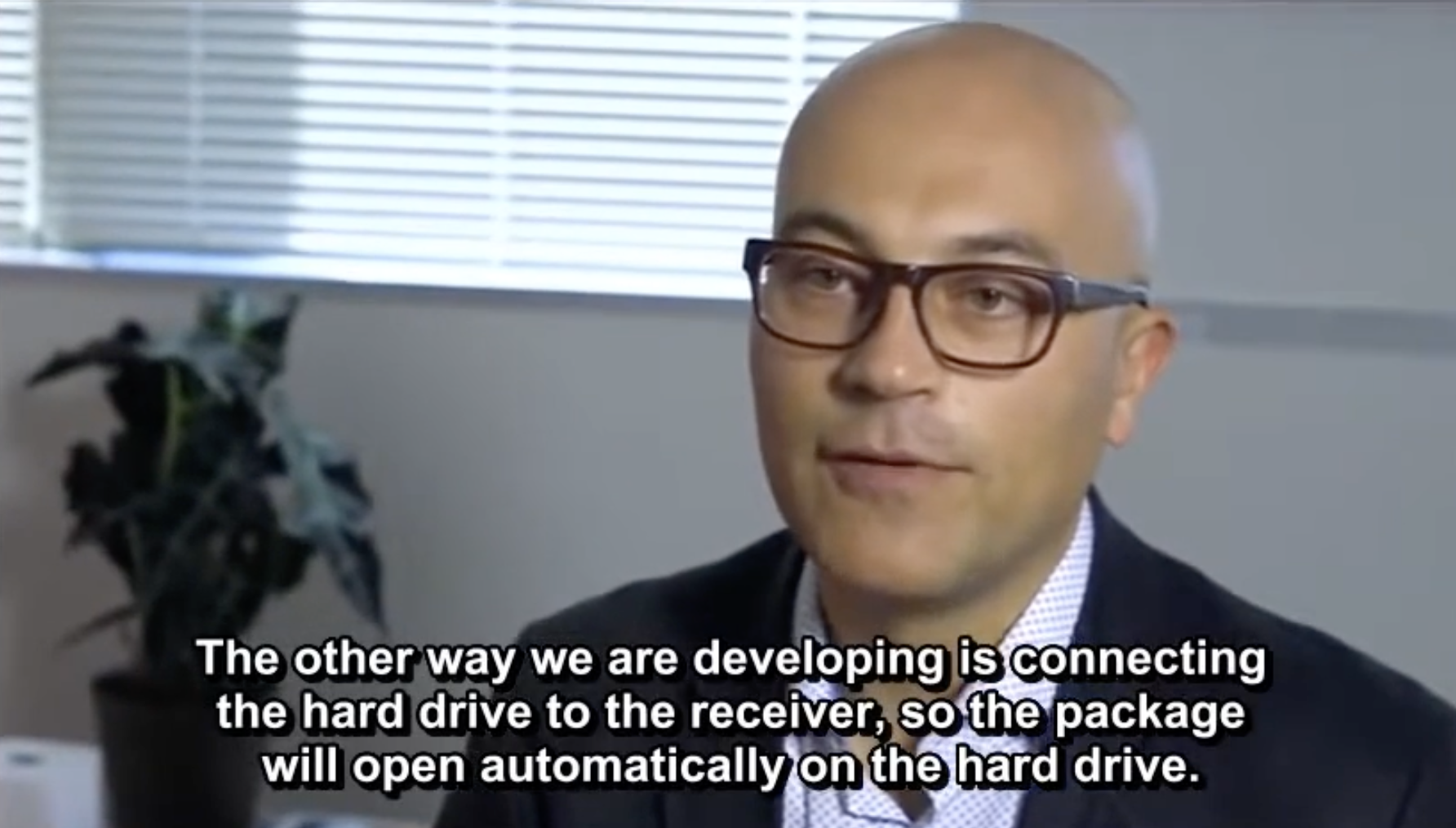 BBC Persian Click interview screenshot