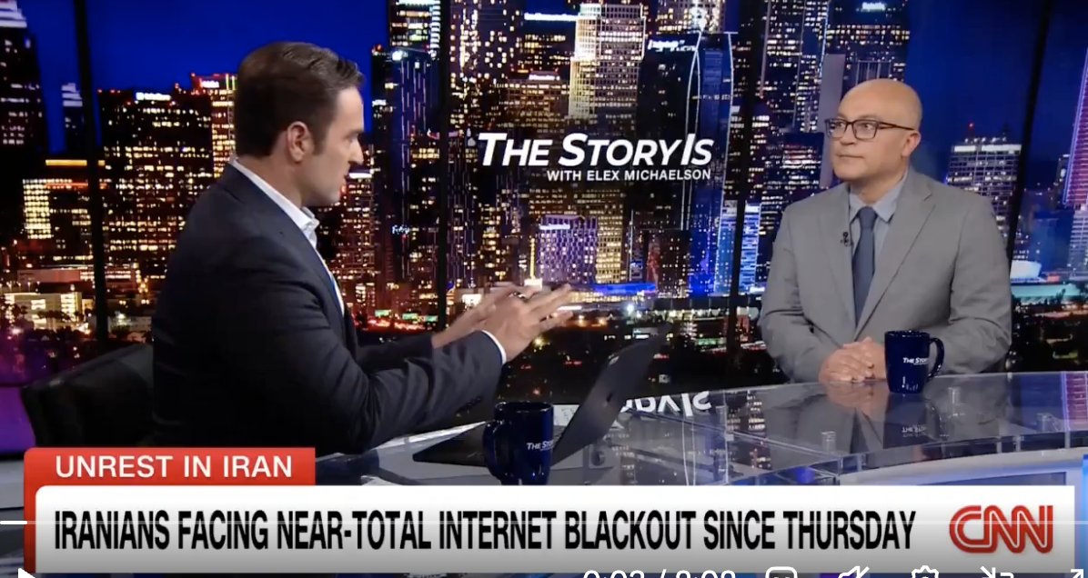 CNN The Story Is with Elex Michaelson screenshot