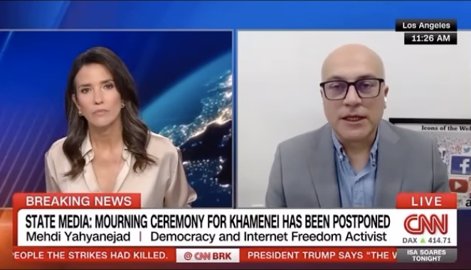 CNN Isa Soares Tonight interview screenshot