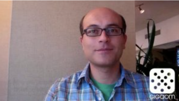 GigaOm interview screenshot