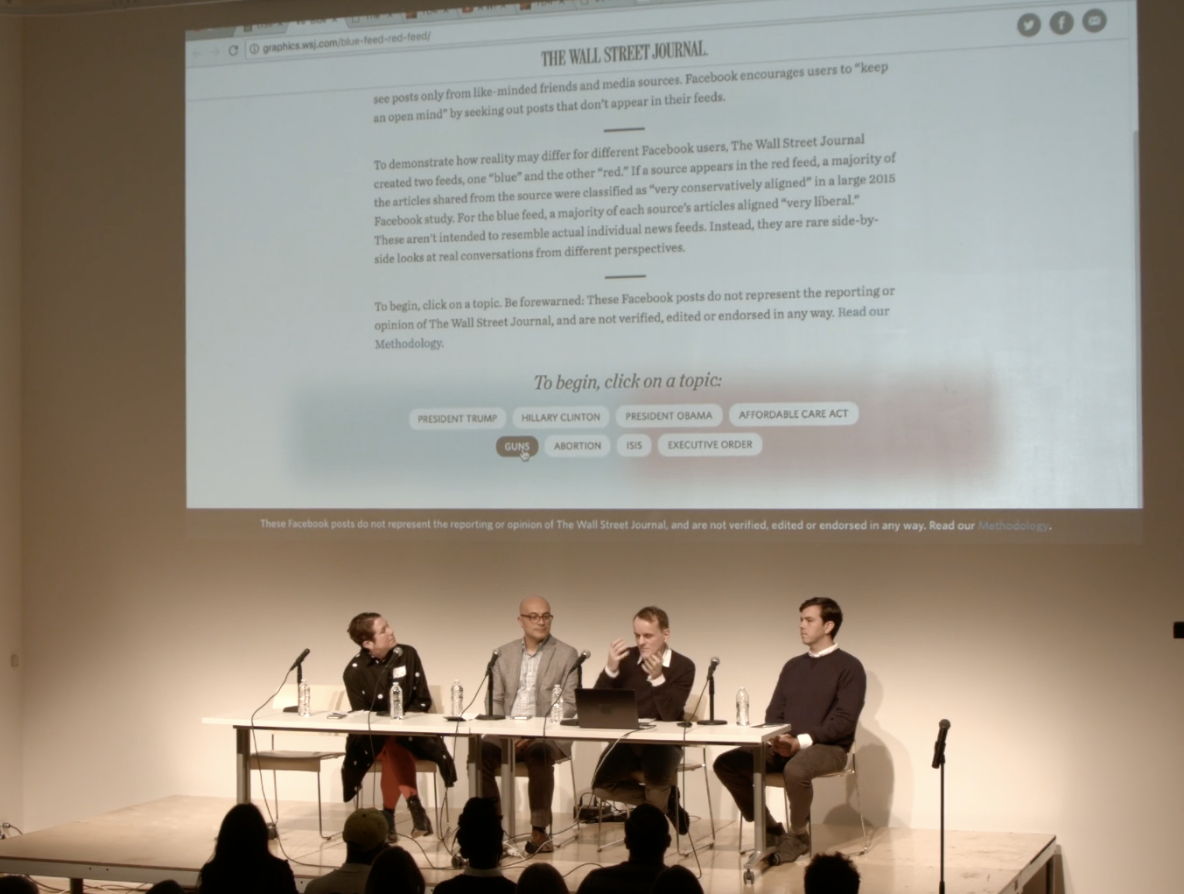 New Museum Rhizome panel screenshot